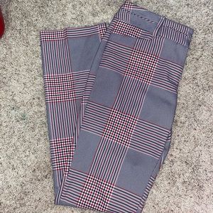 Size 2 Plaid New York & Co Dress Pants